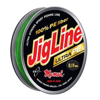 Шнур Momoi JigLine Ultra PE    0.09мм 6,1кг 100м хаки - купить по доступной цене Интернет-магазине Наутилус