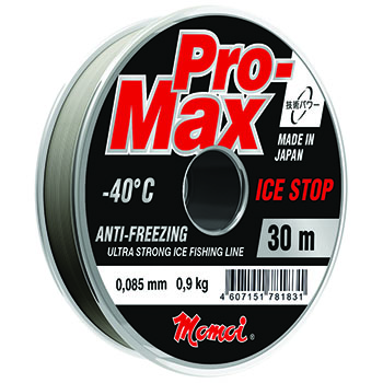 Леска Momoi Pro-Max Ice Stop  0.128мм 1.8кг 30м прозрачная Barrier Pack