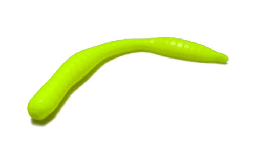 Мягкая приманка TroutMania Fat Worm 3,0", 7,62см, 1,8гр, цв.012 Lemon (Bubble Gum), уп.6шт - купить по доступной цене Интернет-магазине Наутилус