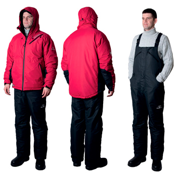 Зимний костюм Alaskan Trophy красный/черный  XXXL - купить по доступной цене Интернет-магазине Наутилус