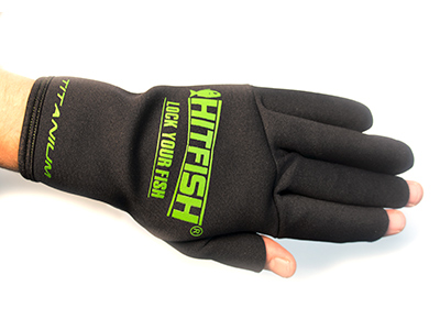 Перчатки HITFISH Glove-06 цв. Зеленый  р. XL - купить по доступной цене Интернет-магазине Наутилус