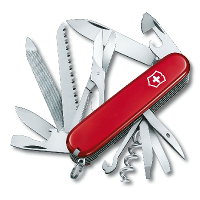 Нож Victorinox Ranger перочинный (1.3763) 91мм 21 функция красный карт.коробка - купить по доступной цене Интернет-магазине Наутилус