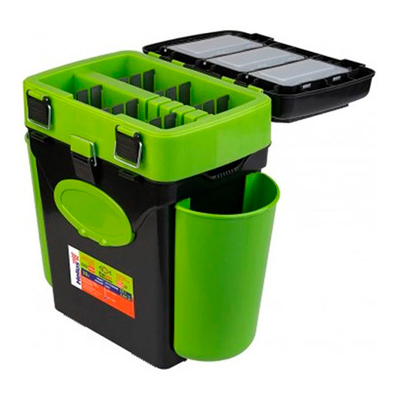 Ящик зимний Helios FishBox 10л зеленый - купить по доступной цене Интернет-магазине Наутилус