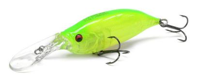 Воблер Megabass IxI Shad Type-3  5,7см  7,0гр clear lime chart - купить по доступной цене Интернет-магазине Наутилус