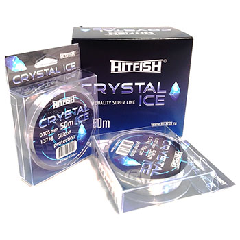 Леска HITFISH  Crystal Ice d0,148мм 2,84кг 50м цв. голубой - купить по доступной цене Интернет-магазине Наутилус