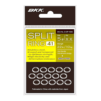 Кольцо заводное BKK Split Ring-41 #0 (20шт) - купить по доступной цене Интернет-магазине Наутилус