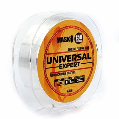 Леска AKKOI  Mask Universal Expert 0,50мм 150м прозрачная - купить по доступной цене Интернет-магазине Наутилус