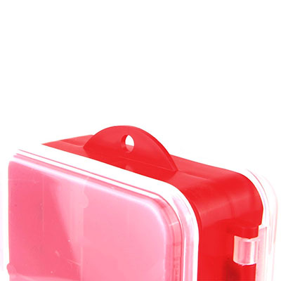 Коробка для оснастки Helios двухсторонняя красная - купить по доступной цене Интернет-магазине Наутилус