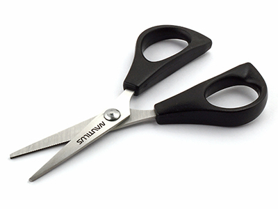 Ножницы Nautilus для PE шнуров NBS0402 11,5см Black - купить по доступной цене Интернет-магазине Наутилус