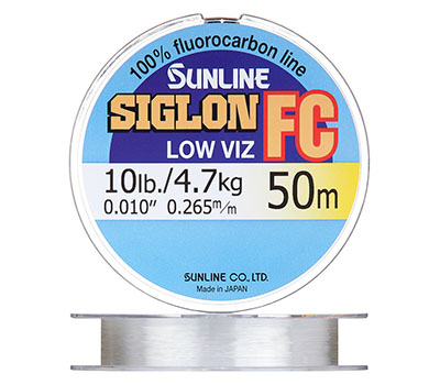 Леска Sunline флюорокарбон SIG-FC 50м d-0.445мм 12,0кг поводковый - купить по доступной цене Интернет-магазине Наутилус