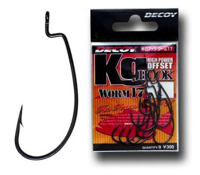 Крючок офсетный Decoy Worm 17 King Hook #1/0 - купить по доступной цене Интернет-магазине Наутилус