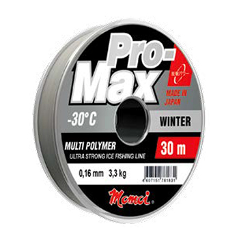 Леска Momoi Pro-Max Winter Strong 0.18мм 4.1кг 30м прозрачная - купить по доступной цене Интернет-магазине Наутилус