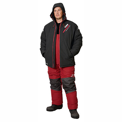 Зимний костюм Alaskan Apache т.серый/бордовый XL - купить по доступной цене Интернет-магазине Наутилус