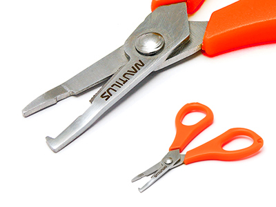 Ножницы Nautilus для PE шнуров NBS0408 11см Orange - купить по доступной цене Интернет-магазине Наутилус