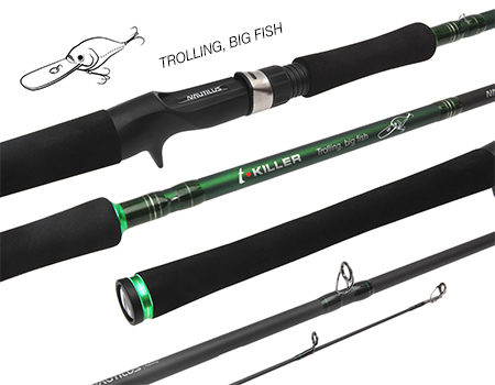Спиннинг Nautilus T-Killer T-KC-792XH 236см 21-84гр - купить по доступной цене Интернет-магазине Наутилус