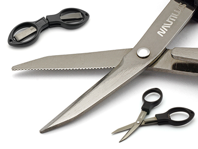 Ножницы Nautilus для PE шнуров NBS0403 11,5см Black - купить по доступной цене Интернет-магазине Наутилус