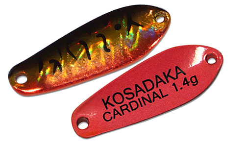 Блесна Kosadaka Trout Police Cardinal  1.4гр 25мм  цв. AD05 - купить по доступной цене Интернет-магазине Наутилус