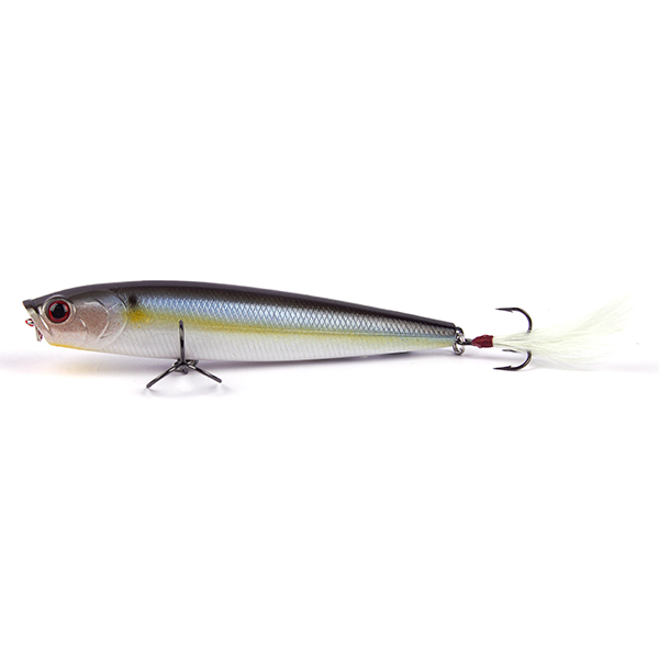 Воблер Lucky Craft Gunfish 115-183 Pearl Threadfin Shad, 115мм, 19г, плавающий, поверхностный - купить по доступной цене Интернет-магазине Наутилус