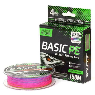 Шнур Select Basic PE 4x 150м   0.20 Multicolor - купить по доступной цене Интернет-магазине Наутилус