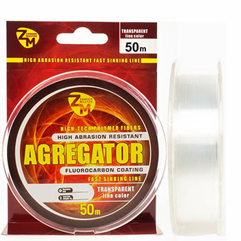 Леска Zander Master Agregator 0.181мм 3.9кг  50м