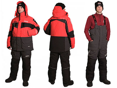 Зимний костюм  Alaskan New Polar 2.0 красный/черный/серый XXXL - купить по доступной цене Интернет-магазине Наутилус