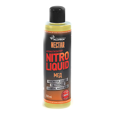 Ароматизатор жидкий Allvega Nitro Liquid Nectar 250мл Мед - купить по доступной цене Интернет-магазине Наутилус