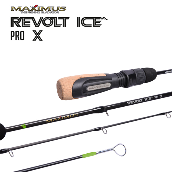 Зимняя удочка Maximus REVOLT ICE PRO X281MH 0.7м до 40гр - купить по доступной цене Интернет-магазине Наутилус