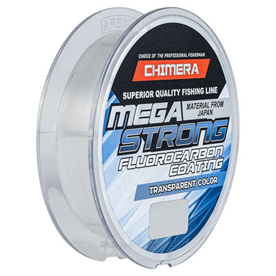 Флюорокарбон Chimera Megastrong Fluorocarbon Coating Transparent Color  50м  #0.35 - купить по доступной цене Интернет-магазине Наутилус