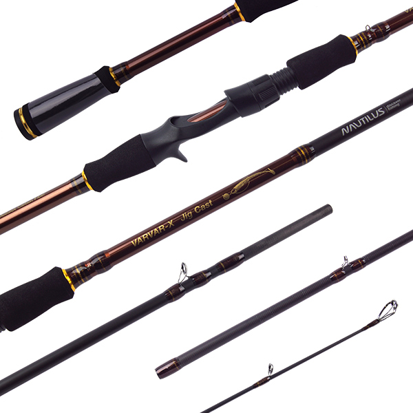 Спиннинг Nautilus Varvar-X Jig Cast VCX-802M 244см 7-28гр* - купить по доступной цене Интернет-магазине Наутилус