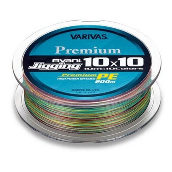 Шнур Varivas Avani Jigging 10x10 Premium x8  #0,8 200м - купить по доступной цене Интернет-магазине Наутилус