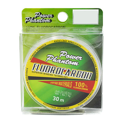 Флюорокарбон Power Phantom Fluorocarbon  0.7мм 28.2кг (18) 30м прозрачная - купить по доступной цене Интернет-магазине Наутилус