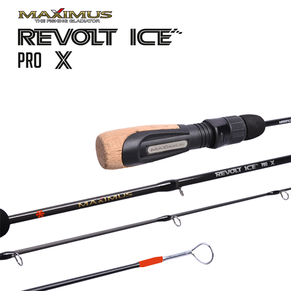 Зимняя удочка Maximus REVOLT ICE PRO X281H 0.7м до 50гр - купить по доступной цене Интернет-магазине Наутилус