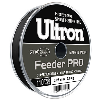 Леска ULTRON Feeder PRO 0,22 мм 5.5 кг 100м черная - купить по доступной цене Интернет-магазине Наутилус