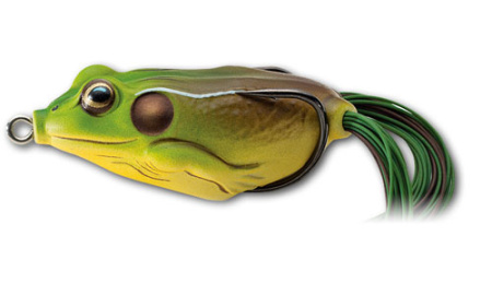 Мягкая приманка LIVETARGET Hollow Body Frog  45F-508 Green/Brown - купить по доступной цене Интернет-магазине Наутилус