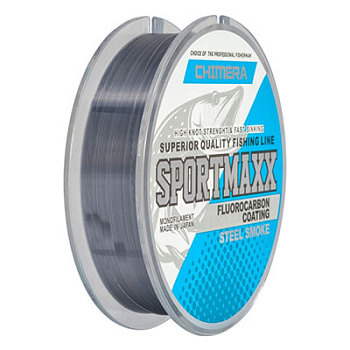 Флюорокарбон Chimera Sportmaxx Fluorocarbon Coating Steel Smoke 100м  #0.28