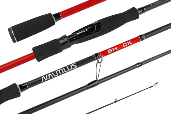 Спиннинг Nautilus Shock NSHS-802ML 240см 5-25гр - купить по доступной цене Интернет-магазине Наутилус