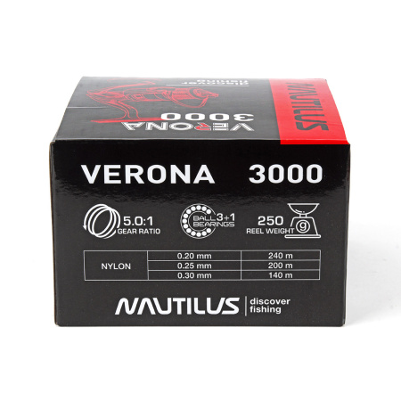 Катушка Nautilus Verona 3000 - купить по доступной цене Интернет-магазине Наутилус