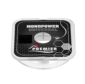 Леска Premier Fishing Monopower Universal Nylon  d0,30мм 30м прозрачный