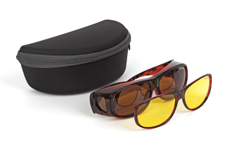 Очки поляризационные Nautilus V01 линзы ТАС коричневые, желтые, кейс - купить по доступной цене Интернет-магазине Наутилус