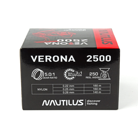 Катушка Nautilus Verona 2500* - купить по доступной цене Интернет-магазине Наутилус