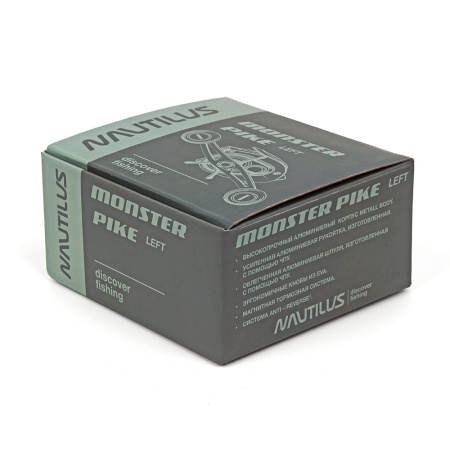 Катушка Nautilus Monster Pike Left - купить по доступной цене Интернет-магазине Наутилус
