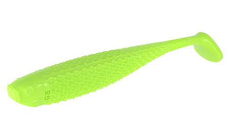 Виброхвост GreenFishing Signature GS-17 5" 12.5cм, лайм матовый - купить по доступной цене Интернет-магазине Наутилус