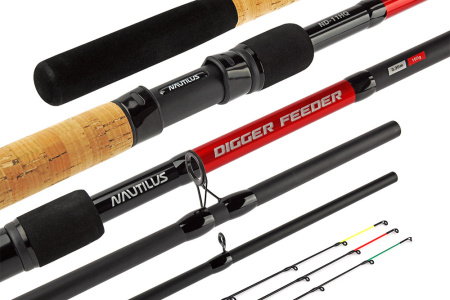 Удилище фидерное Nautilus Digger feeder 360см 150гр ND12HQ - купить по доступной цене Интернет-магазине Наутилус