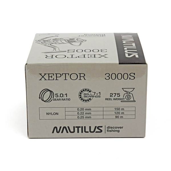 Катушка Nautilus Xeptor 3000S* - купить по доступной цене Интернет-магазине Наутилус