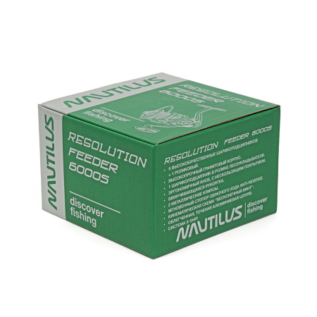 Катушка Nautilus Resolution Feeder 6000S - купить по доступной цене Интернет-магазине Наутилус