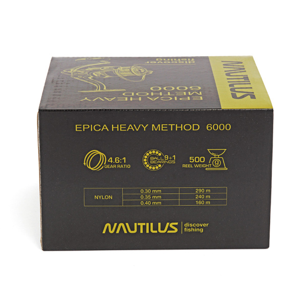 Катушка Nautilus Epica Heavy Method 6000* - купить по доступной цене Интернет-магазине Наутилус