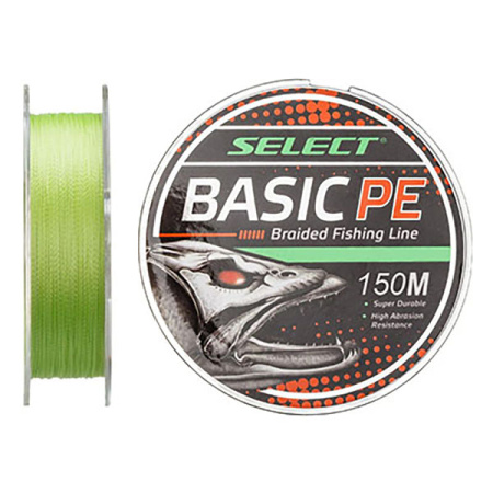 Шнур Select Basic PE 4x 150м 0.14 Light green - купить по доступной цене Интернет-магазине Наутилус