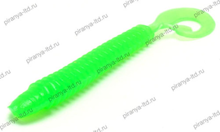 Мягкая приманка съедобн. силикон ПРОСТО Tube (Трубка) 80 мм цв 001 зеленый флюо - купить по доступной цене Интернет-магазине Наутилус