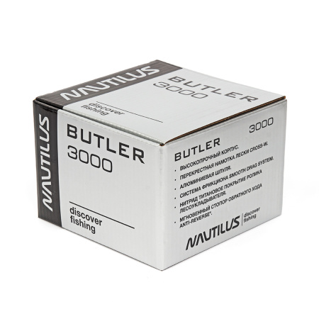 Катушка Nautilus Butler NBE3000 - купить по доступной цене Интернет-магазине Наутилус