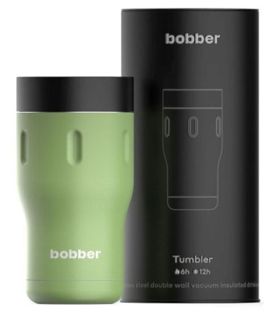 Термокружка Bobber Tumbler-350  0.35мл Tumbler-350/Gre (светло-зеленый/черный тубус) - купить по доступной цене Интернет-магазине Наутилус
